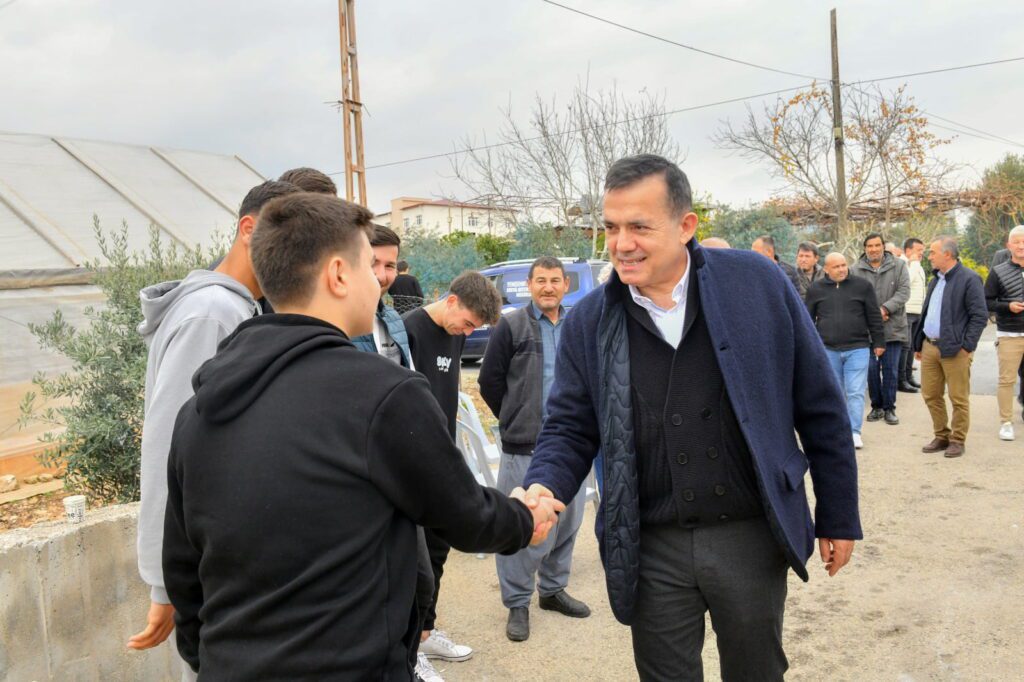 Başkan Abdullah Özyiğit, Yenişehir Gökçebelen Mahallesi'nde