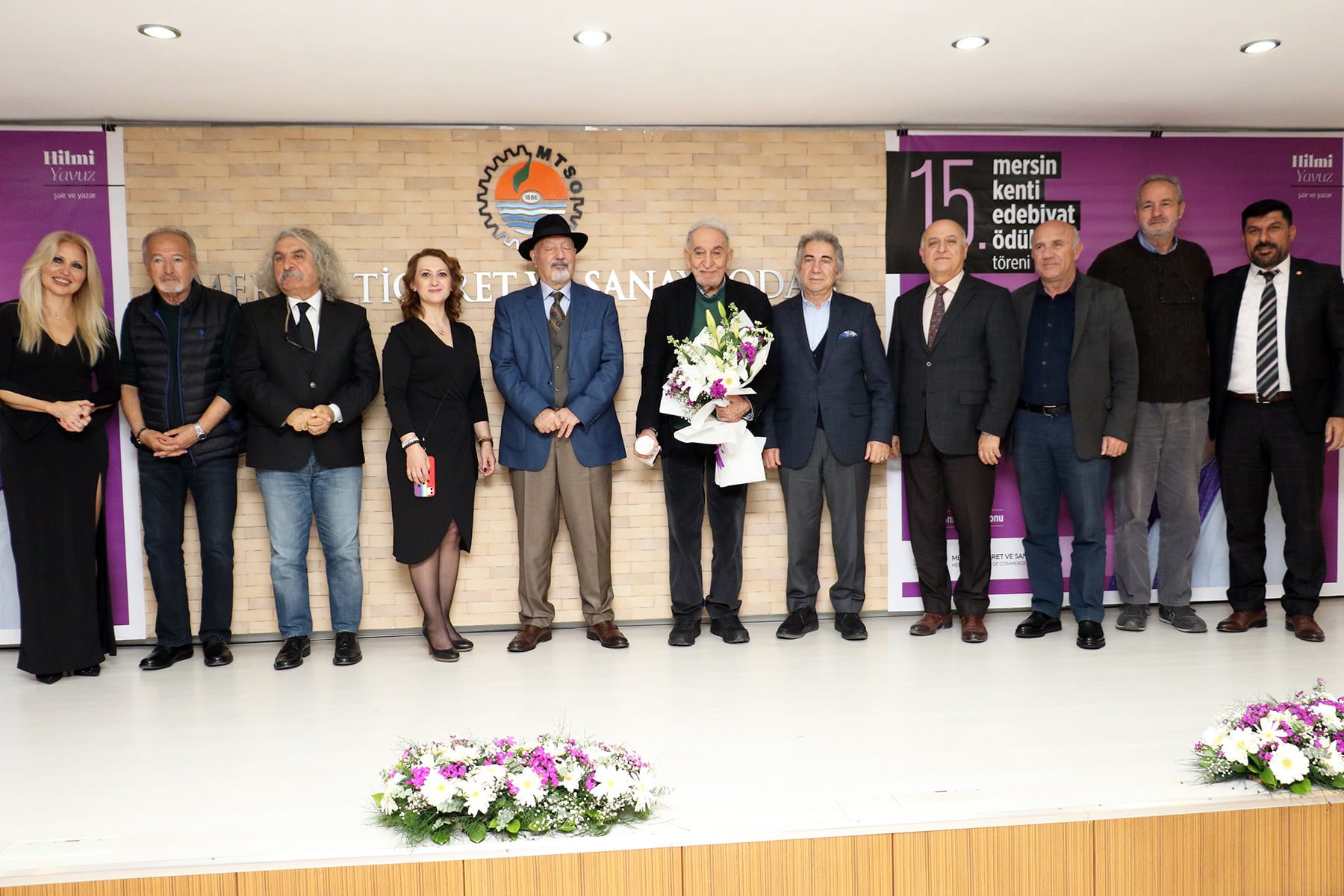 Mersin Kenti Edebiyat Ödülü Hilmi Yavuz’a Verildi