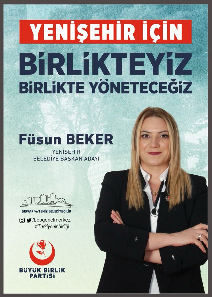 BBP Yenişehir Adayı Füsun Beker Kimdir ve Projeleri Nelerdir?